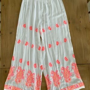 Goa beachwear pants nwot by Japna size large